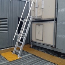 Aluminium Step Ladder - Universal Height Safety Bendigo